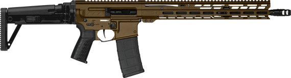 CMMG DISSENT MK4, 5.56 NATO, 16.10" Barrel, 30 Rds, Midnight Bronze - 810103479975 