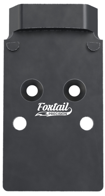 Foxtail Precision Red Dot Adapter Plate for Optics-Ready Pistol, CZ P10, Black Anodized 