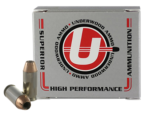 Underwood Ammo ASP 627, 460 Rowland, 185gr Jacketed Hollow Point, 20-Round Box 