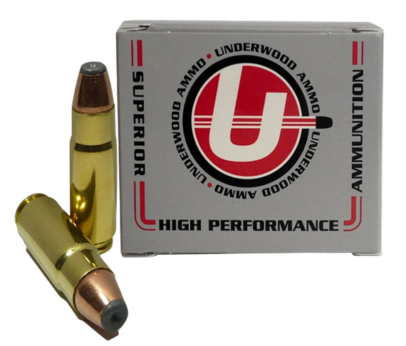 Underwood Ammo 410 InterLock, .458 SOCOM, 300gr Jacketed Hollow Point, 20 Rds 