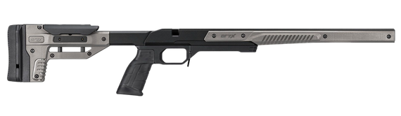 MDT Oryx Sportsman, Chassis System for Howa 1500 Short Action / Weatherby Vanguard Short Action, Gray Anodized Aluminum 