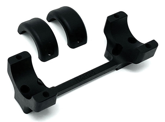 DNZ Game Reaper-Ruger, 1" Tube, Medium 1-Piece Scope Mount/Ring Combo for Ruger American Rimfire, Matte Black 