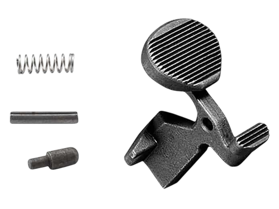 Luth-AR The Paddle, Oversized Bolt Catch Assembly w/ Spring, Buffer & Pin, Black Steel 