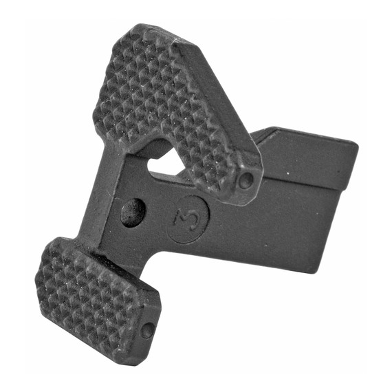 Geissele Maritime Bolt Catch, Increased Surface Area, Aggressive Checkering, Black Finish 
