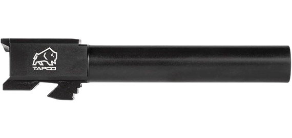 Tapco Conversion Barrel, 9mm Luger, Fits Glock 22 Gen3-4, Black Nitride Stainless Steel 