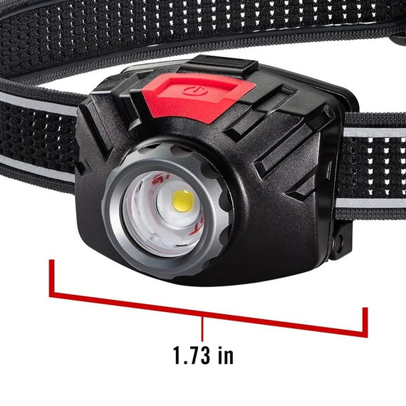 Coast FL70 Headlamp, Pure Beam Twist Focus, Black 