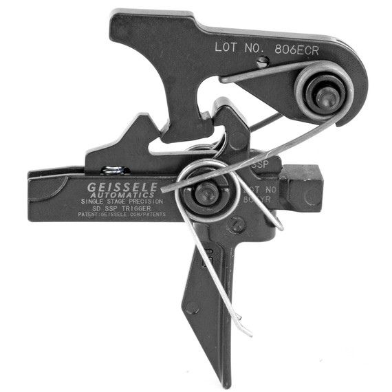 Geissele Automatics SSP Flat Trigger Bow, Single-Stage Precision, Black Oxide Finish - 817953021958 