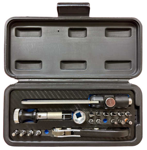 Pro-Shot Precision Rifle Optics Tool Kit, Hard Case, Black 