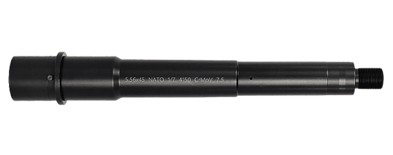 Lead & Steel LS556MED-PIST-7.5, 5.56 NATO, 7.50" Barrel, Black Nitride 