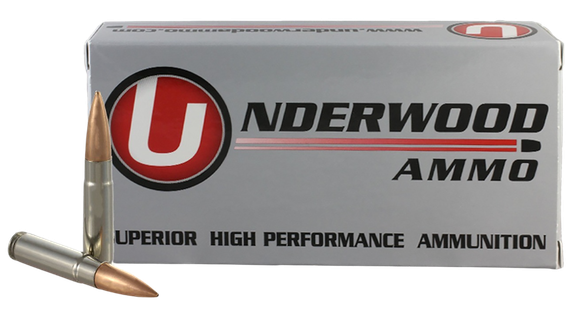 Underwood Ammo Custom Competition, 300 AAC Blackout, 220gr Hollow Point Boat Tail Match, 20 Rds 