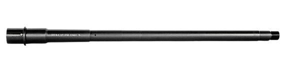 Lead & Steel LS300-16 AR9 300 Blackout Barrel, 16.00" Government Profile, QPQ Black Nitride 