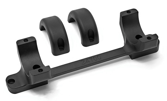 DNZ Products Game Reaper-Remington, 30mm Medium One-Piece Scope Mount & Rings for Remington 700 Short Action, Matte Black 