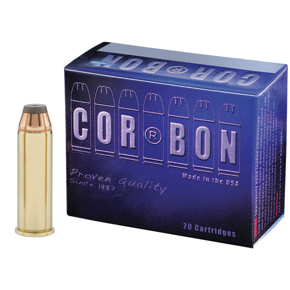 CorBon Self Defense, 41 Magnum, 170gr Jacketed Hollow Point, 20 Rds 