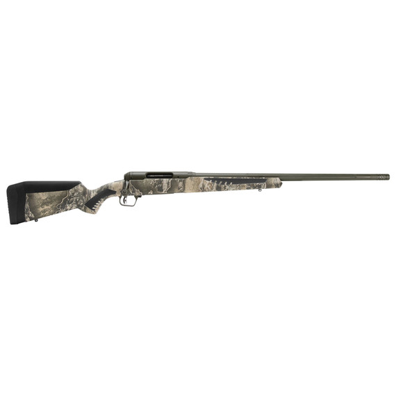 Savage Arms 110 Carbon Hunter Pro, 7MM PRC, 20.00" Threaded Barrel, 3 Rds, Adjustable Stock, Gun Metal Bronze/Savage Woodland Camo 