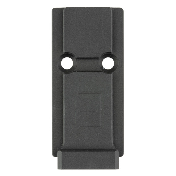 Calculated Kinetics DOGTAG Optic Plate, Aimpoint ACRO P2 Footprint, Black Anodized 