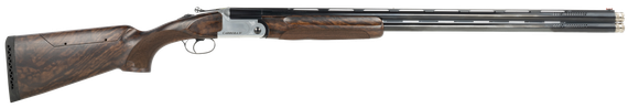 F.A.I.R. Carrera IV, 12 GAUGE, 32.00" Ported Barrel, 2 Rds, Fiber Optic Sights, Blued/Nickel 