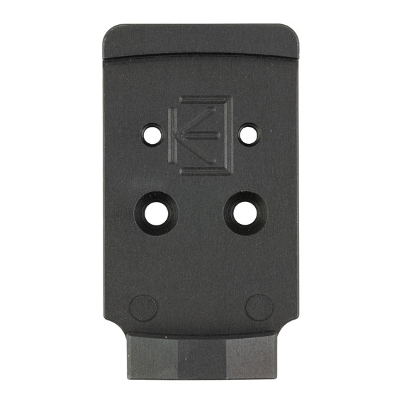 Calculated Kinetics DOGTAG Optic Plate, Walther PDP 2.0/F Series to Holosun K & RMSc Footprint, Black Anodized 