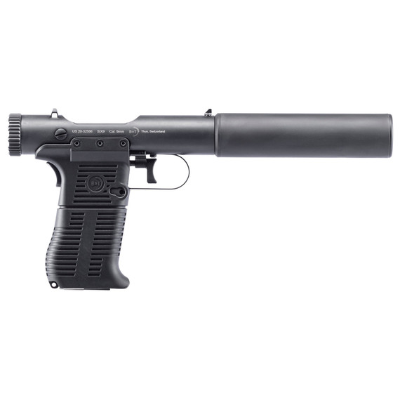 B&T Station Six, 9MM, 5.00" Barrel, 9 Rds, Threaded Barrel, Black 