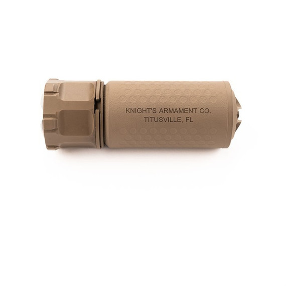 Knights Armament MCQ-2, 5.56 NATO Quick Detach Rifle Suppressor, Flat Dark Earth 