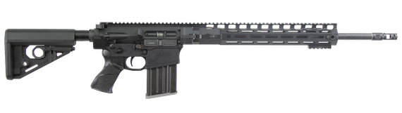 LaRue Tactical LT-10, 308 WIN, 20.00" Threaded Barrel, 20+1 Rds, Free-Float HG, Black 