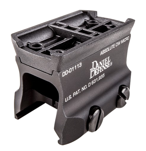Daniel Defense Micro Mount, Rock & Lock, Black Anodized 