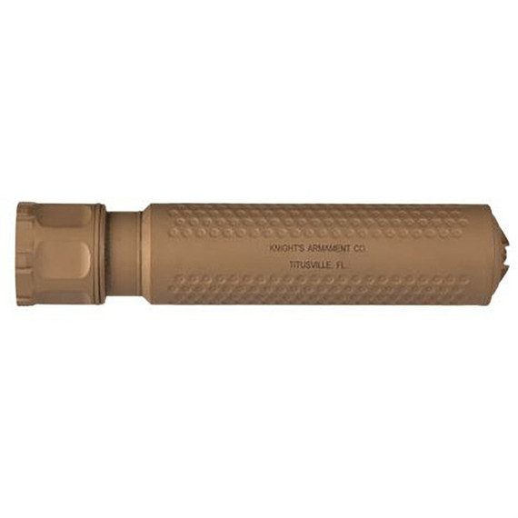 Knights Armament PRS-1 7.62mm QD Rifle Suppressor, Quick Detach Coupling, Flat Dark Earth 