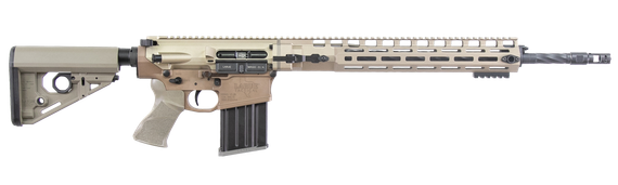 Larue Tactical LT-MRGGS, 6.5 CREEDMOOR, 20.00" Threaded Barrel, 20 Rds, Free-Float HG, Flat Dark Earth 
