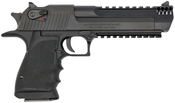 Magnum Research Desert Eagle Mark XIX L6, .357 MAG, 6.00" Barrel, 9+1 Rds, Black Anodized - 761226090571 