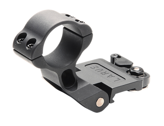 LaRue Tactical LT755-30S, QD Pivot Mount for 30mm Aimpoint Magnifiers, Short, Black Anodized 