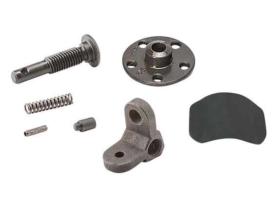 Luth-AR UR-21A, A1 Rear Base Sight Assembly Kit, Steel, Matte Black 