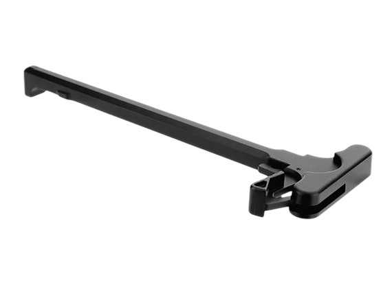 TacFire MAR092-S4, AR-15 Charging Handle, Ridge Tactical Latch, Black Aluminum 