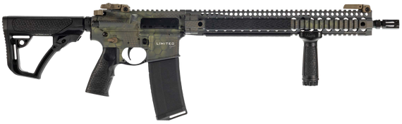 Daniel Defense DDM4 V9, 5.56 NATO, 16.00" Barrel, 10 Rds, Crocodile Rattlecan 