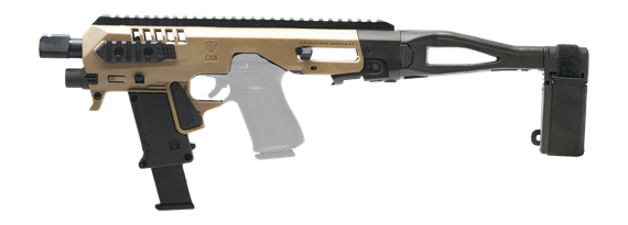 Roni Micro RONI G4 Glock 17/19, Stabilizing Brace, Flat Dark Earth 
