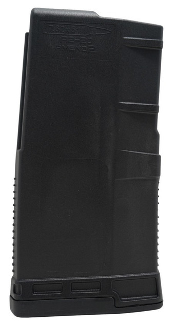 Amend2 SR25, Magazine, 20 Rds, Fiberglass-Reinforced Polymer, Black 