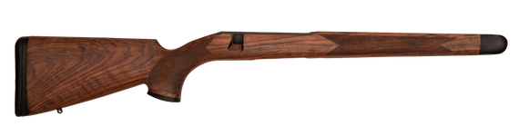 Woox Sporter Precision Stock, Remington 700 Long Action, Ambidextrous, Aluminum/Wood 