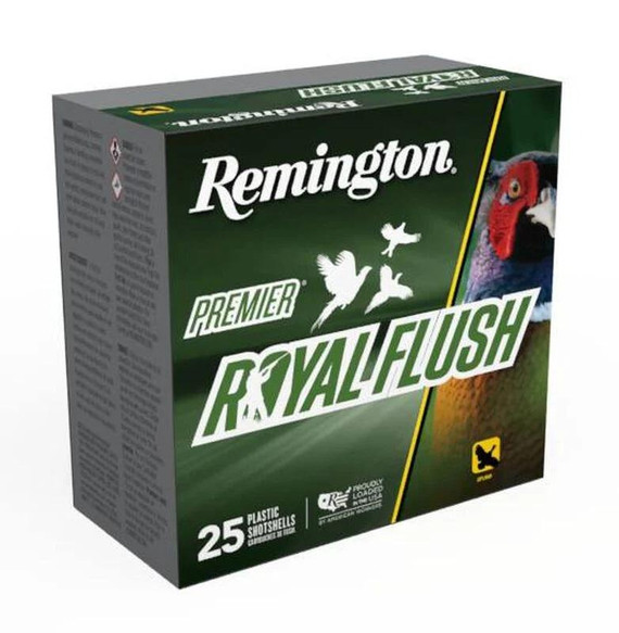 Remington Premier Royal Flush, 20 Gauge, 2-3/4" 1 oz #8 Shot, 25 Rounds 