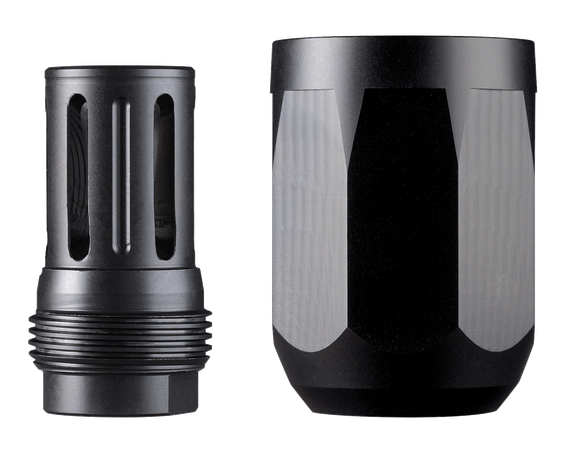 Maxim Defense QD Hate Brake System, 1/2-28 Thread, Stainless Steel, Richter C3B Finish 