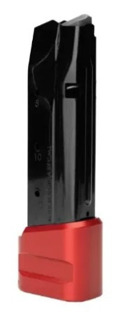 Shield Arms SA-S15 +5 Pre-Installed Ext, Magazine, 20 Rds, Steel Body w/ +5 Aluminum Extension, Red 