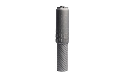 HUXWRX Flow 300 DT, 300 Blackout Suppressor, 5/8x24 Direct Thread, PRISM² Coated, Stainless Steel, Black 