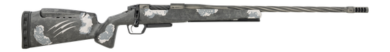 Fierce Firearms Rival NRL Hunter, 25 CREEDMOOR, 24.00" Barrel, Black Cerakote Stainless Steel 