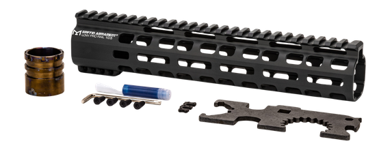 Griffin Armament LPR105 LP Rail, M-LOK Low-Pro Handguard 10.5", Black Anodized 