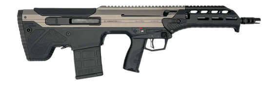 Desert Tech WLVRN, 7.62X51MM/308 WIN, 16.00" Threaded Barrel, 20 Rds, M-LOK Handguard, Tungsten Cerakote/Black 