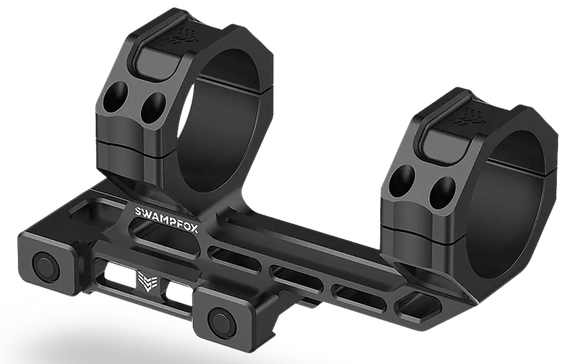 Swampfox Freedom Mount, 30mm Light Cantilever Scope Mount, Hardcoat Anodized Black 