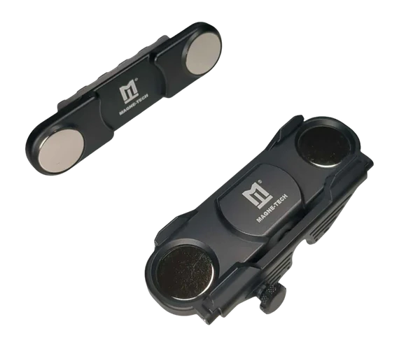 Magne-Tech MGN-LOCK-PIC-ACC-SET, Locking Picatinny Accessory Mount, Black 
