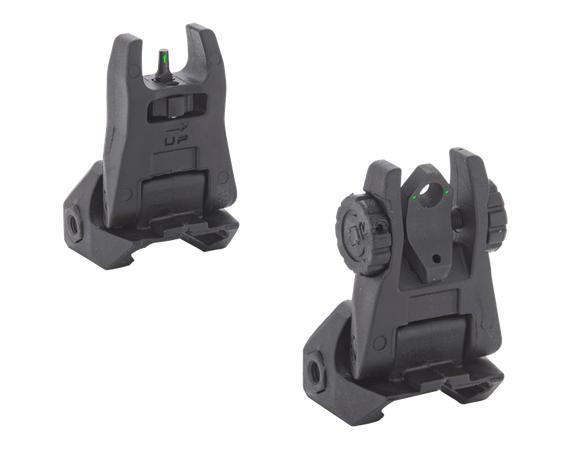 Mepro CABS Flip Backup Sight, AR-15 Accessory, Black 