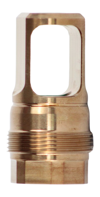 FUQUA PRECISION MACHINING M80-30-58X24-SS-HT, Muzzle Device, Stainless Steel 