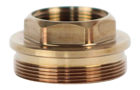 Fuqua Precision Machining WBIS-SS-HT Whisker Biscuit Hub, 17-4 Stainless Steel, Raw Heat Treated Finish 