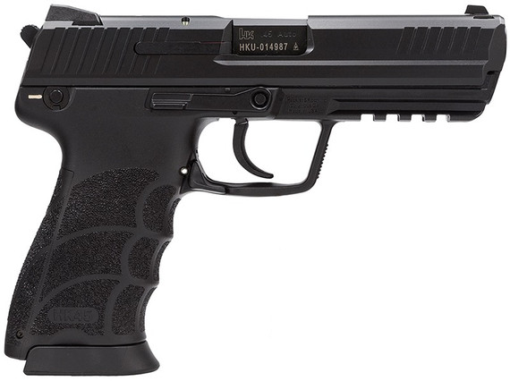 Heckler & Koch HK45 V7 LEM, 45 ACP, 4.46" Barrel, 10 Rds, Ported, Black 