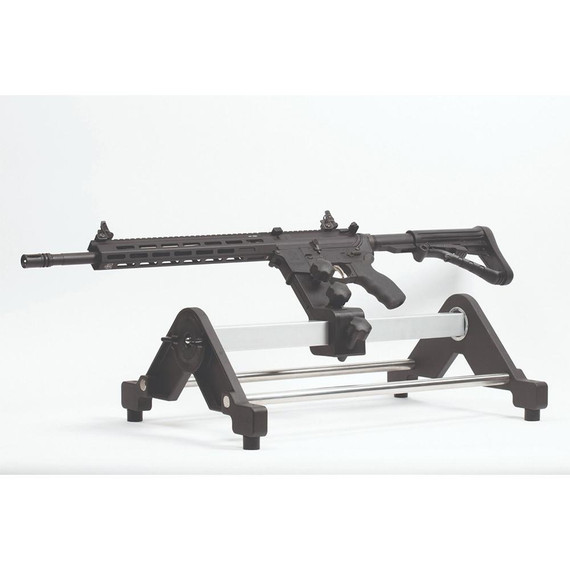 Lyman Revolution HD Heavy Duty Gun Vise, Rotating Gun Vise, Heavy Duty Aluminum Frame, Black 