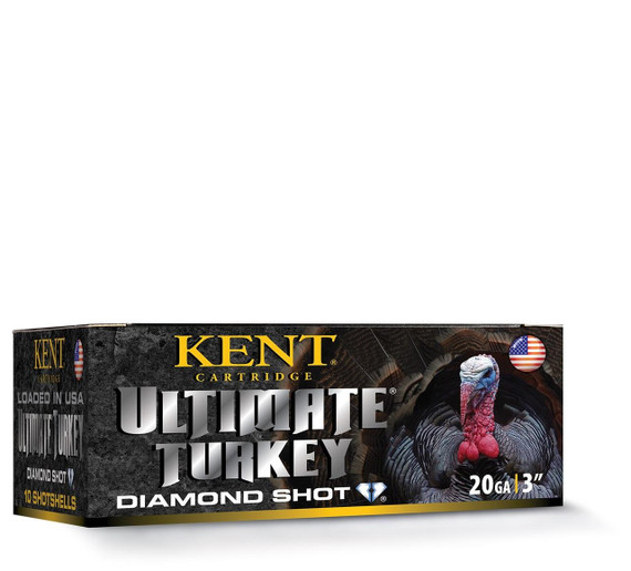 Kent Ultimate Turkey Diamond Shot, 20 Gauge, 3" Shells, 1-1/4 oz #5, 10 Shotshells 